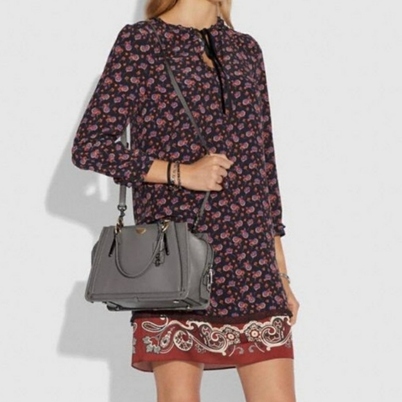 NWT Coach DREAMER Leather & Buffalo Mix Leather (Discontinued) RARE - Picture 3 of 6